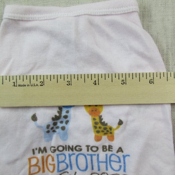 Lot of 3 Dog Shirts Large Multi Cute Graphic Pet Clothes Vegas Big Brother Baby - Picture 16 of 16